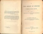 Origin of Species Title Page