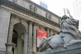 NY Public Library - photo by Wally Gobetz